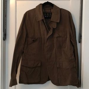 Men’s Barbour waxed jacket